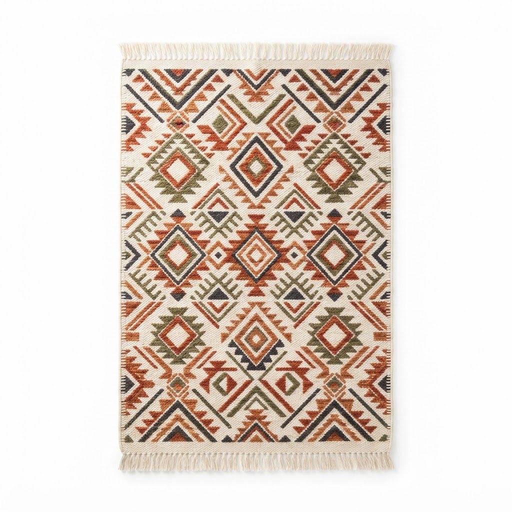 Geometric Pattern Area Rug