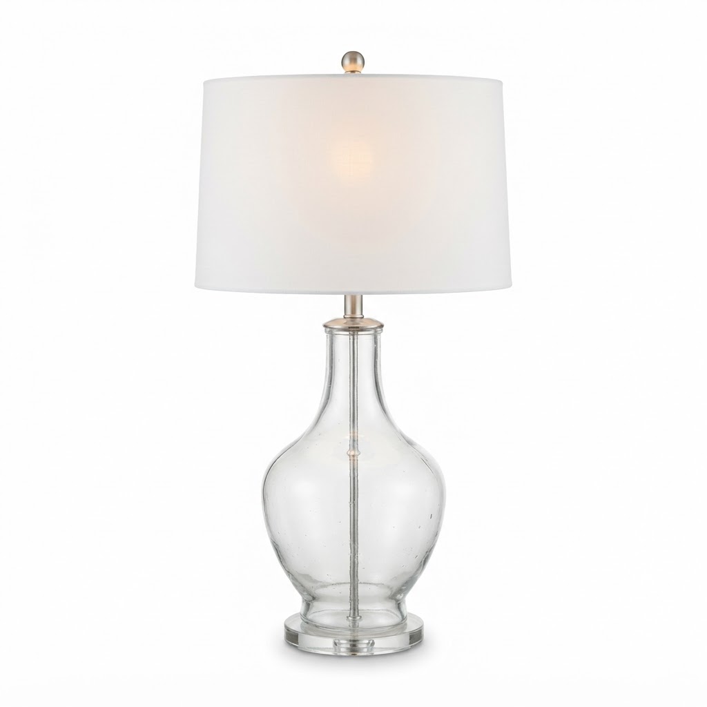 Glass Table Lamp