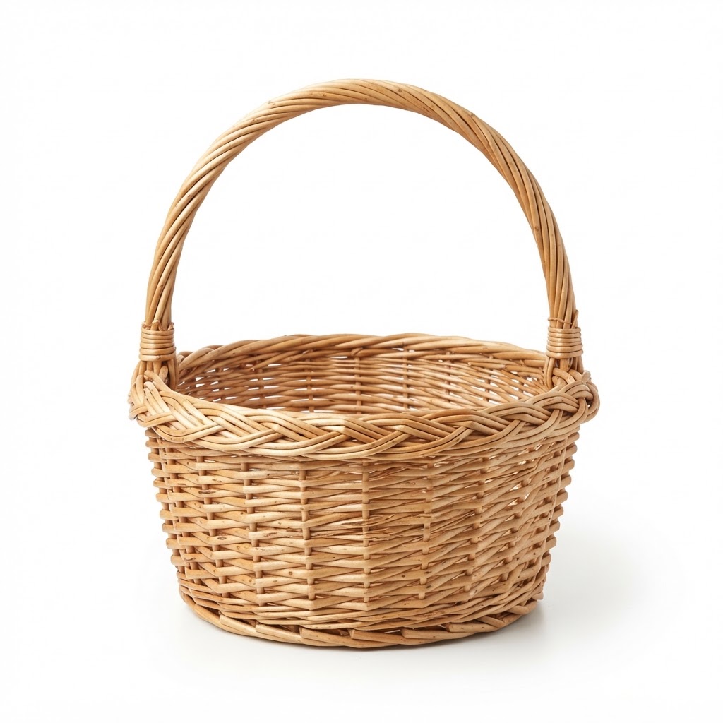 Wicker Easter Basket
