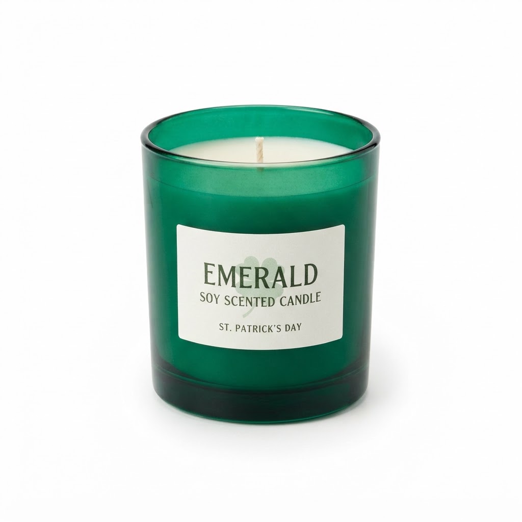 core Emerald Soy Scented Candle