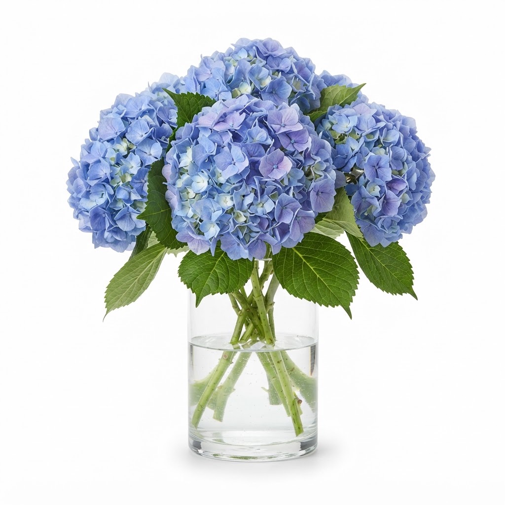 Fresh Hydrangea Floral Arrangement