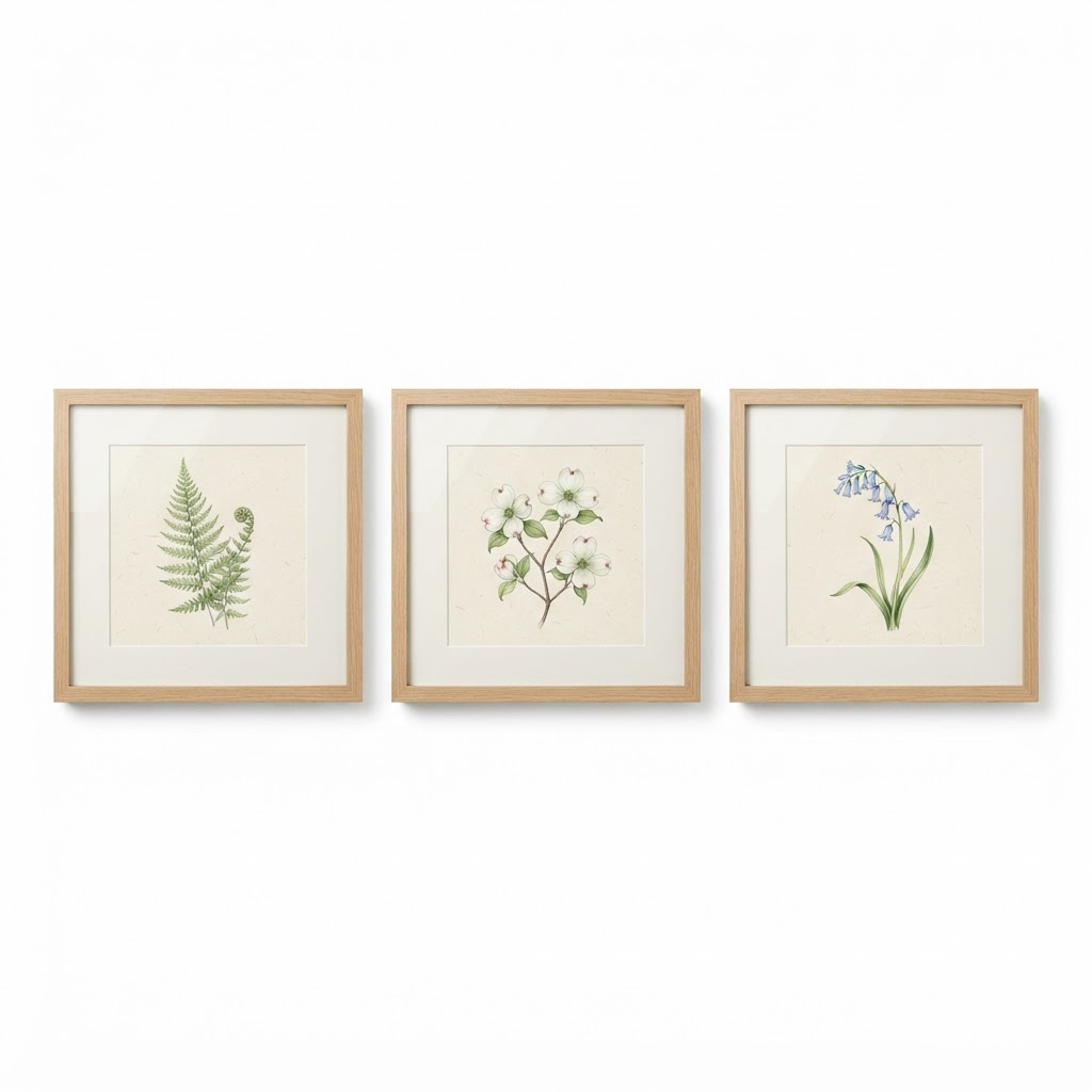 Botanical Wall Art Set