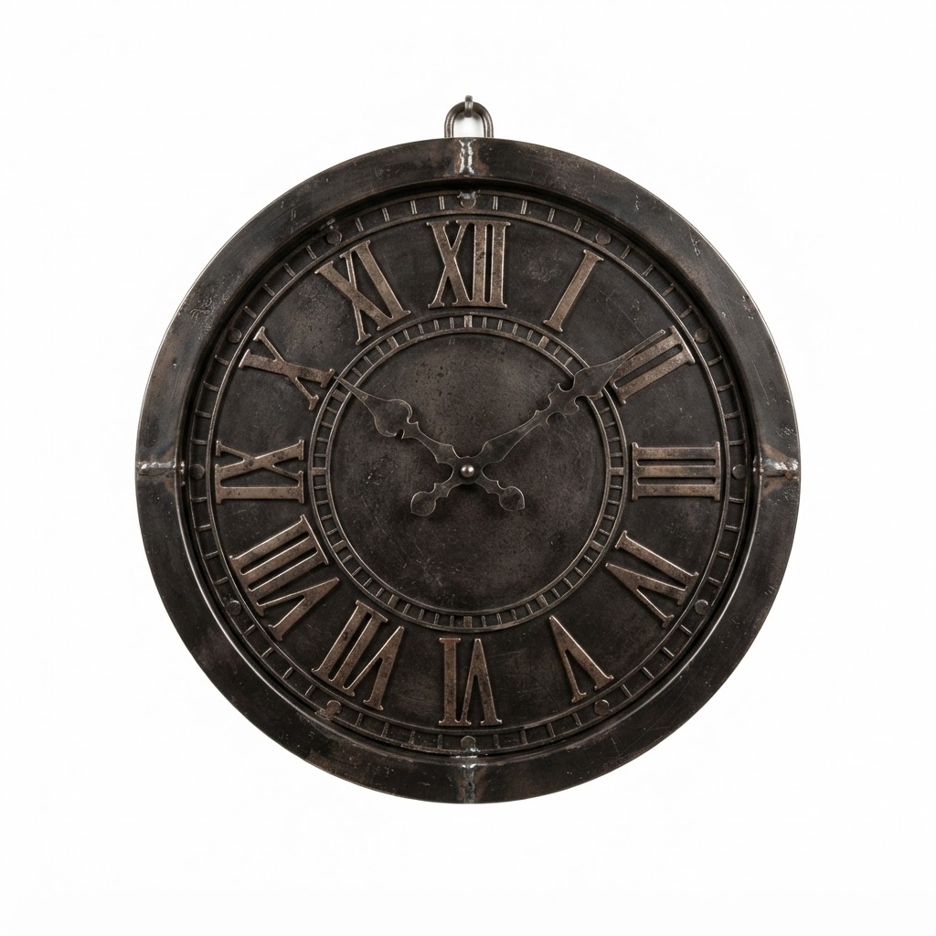 Metal Wall Clock