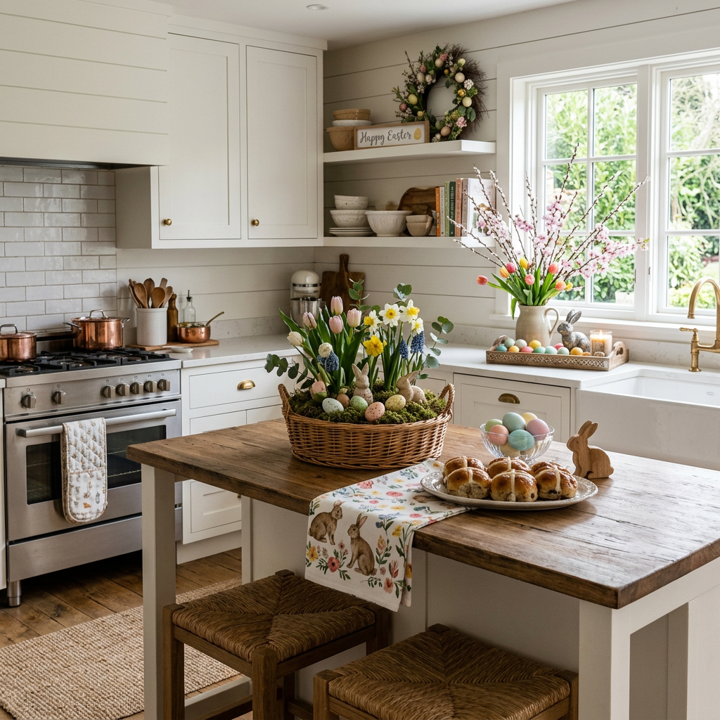 Modern Cottage Easter Kitchen