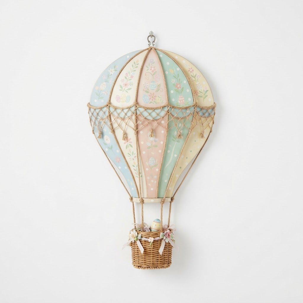Style Hot Air Balloon Wall Art