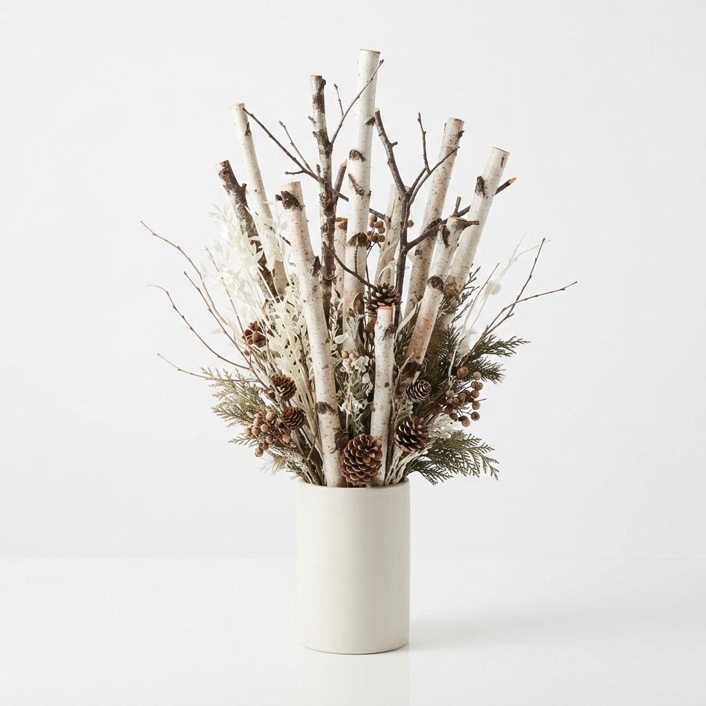 Birch Branch Floral Arrangement