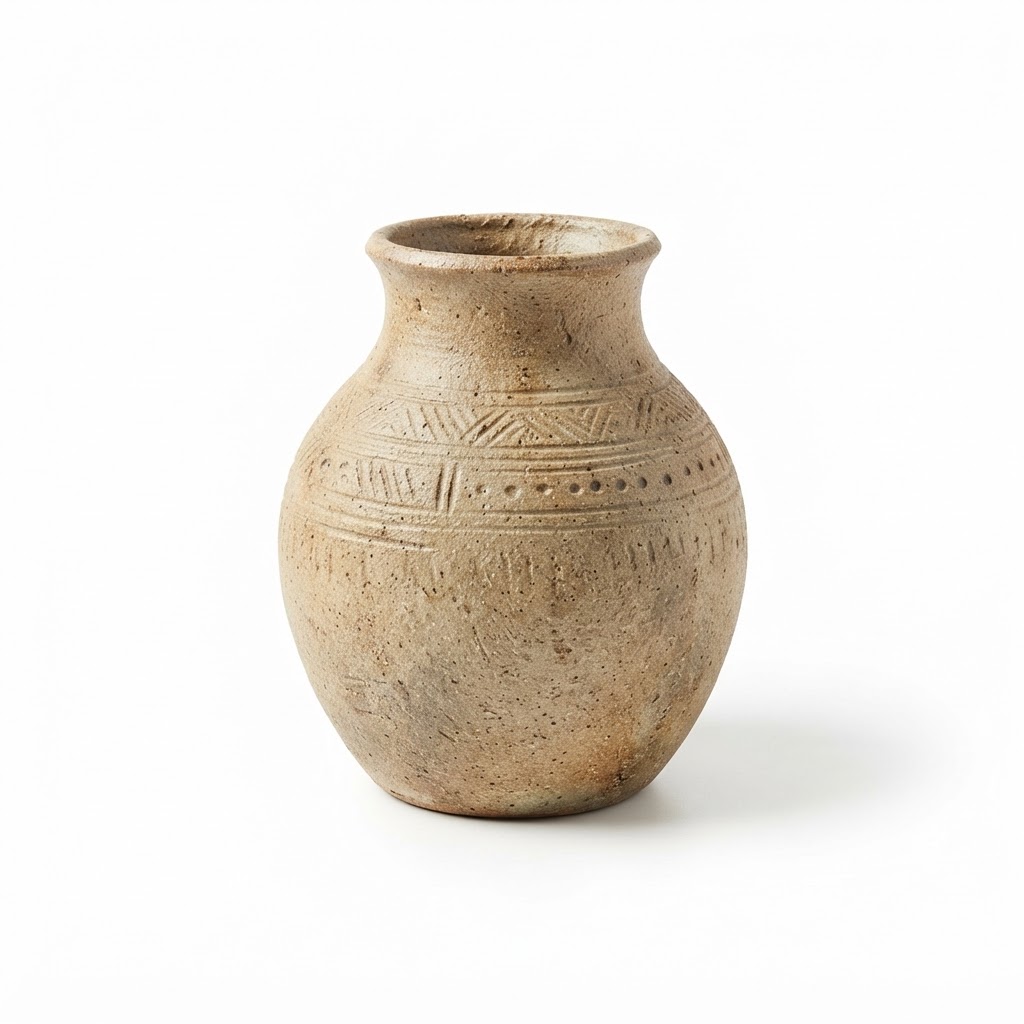 Ceramic Textured Earthy Vase