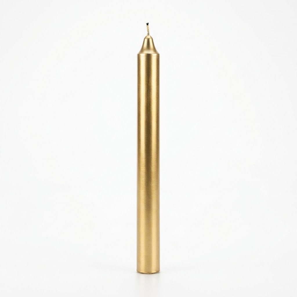 Gold Taper Candles