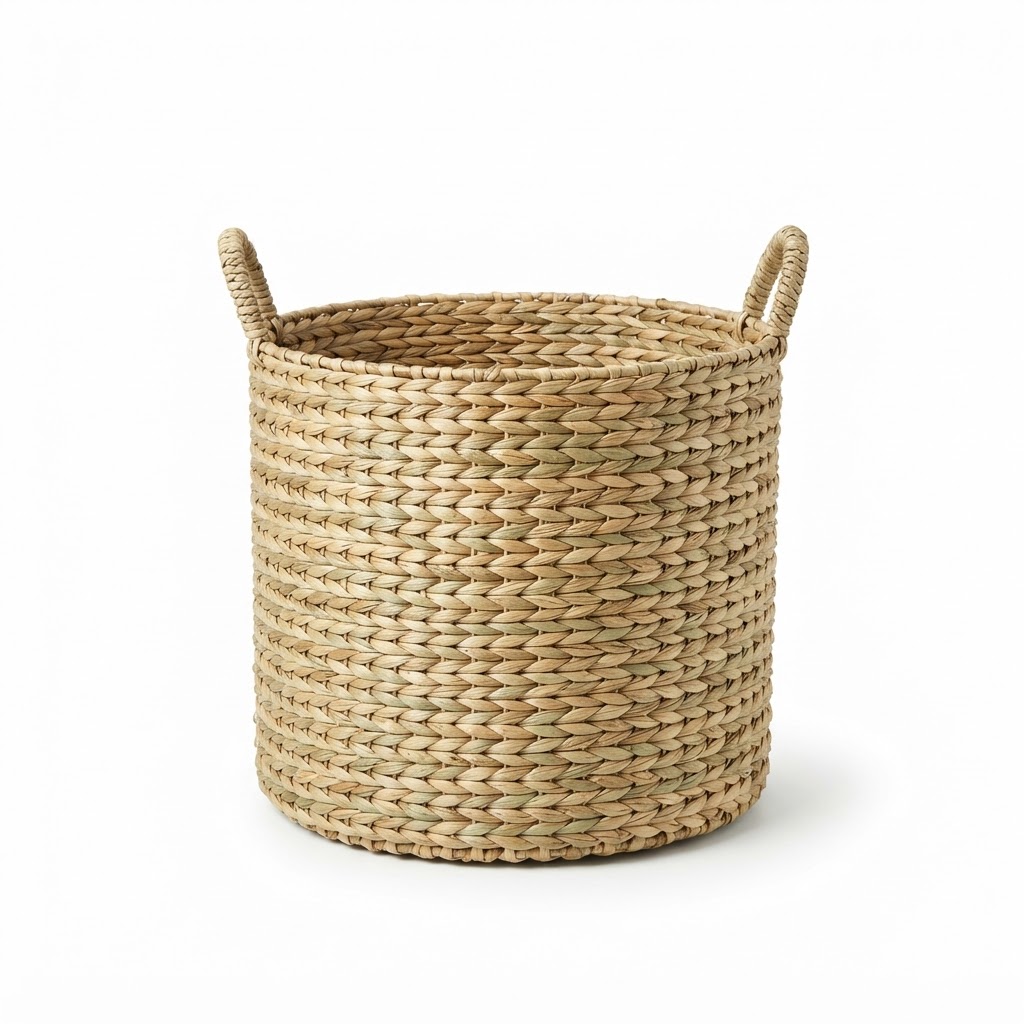 Woven Seagrass Storage Basket