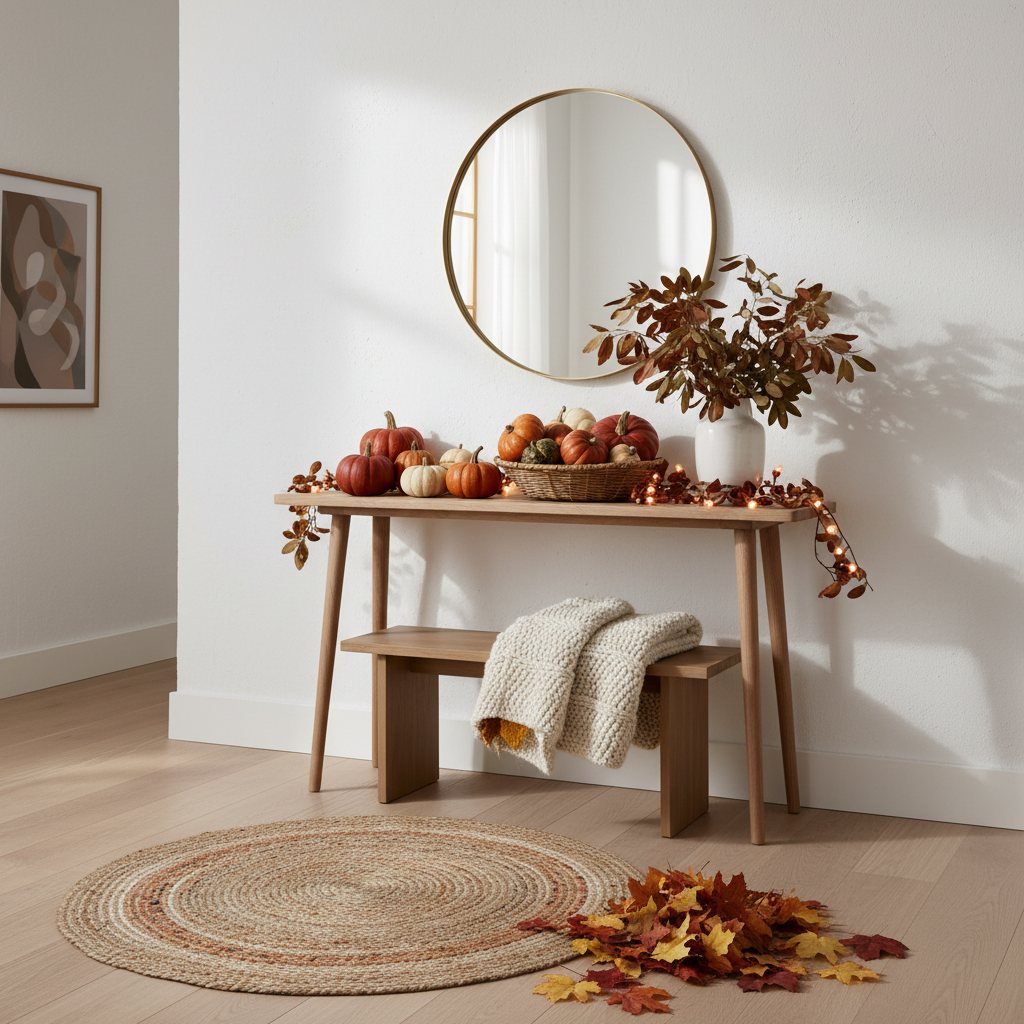 Nordic Thanksgiving Entryway