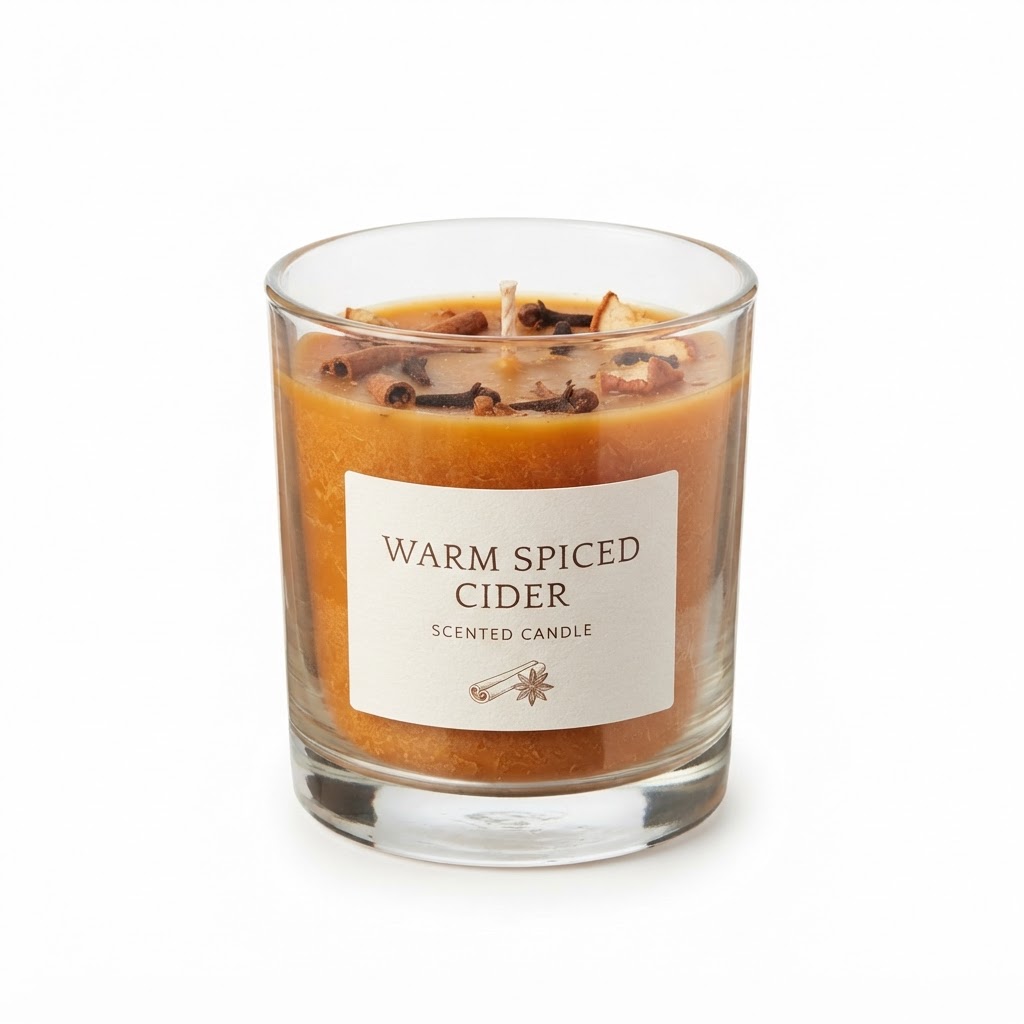 Warm Spiced Cider Scented Candle