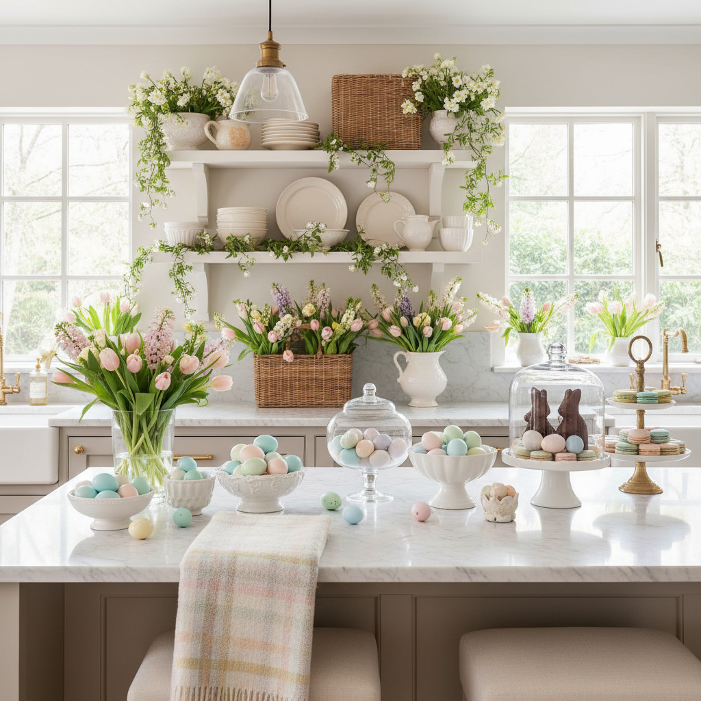 Glam Easter Kitchen