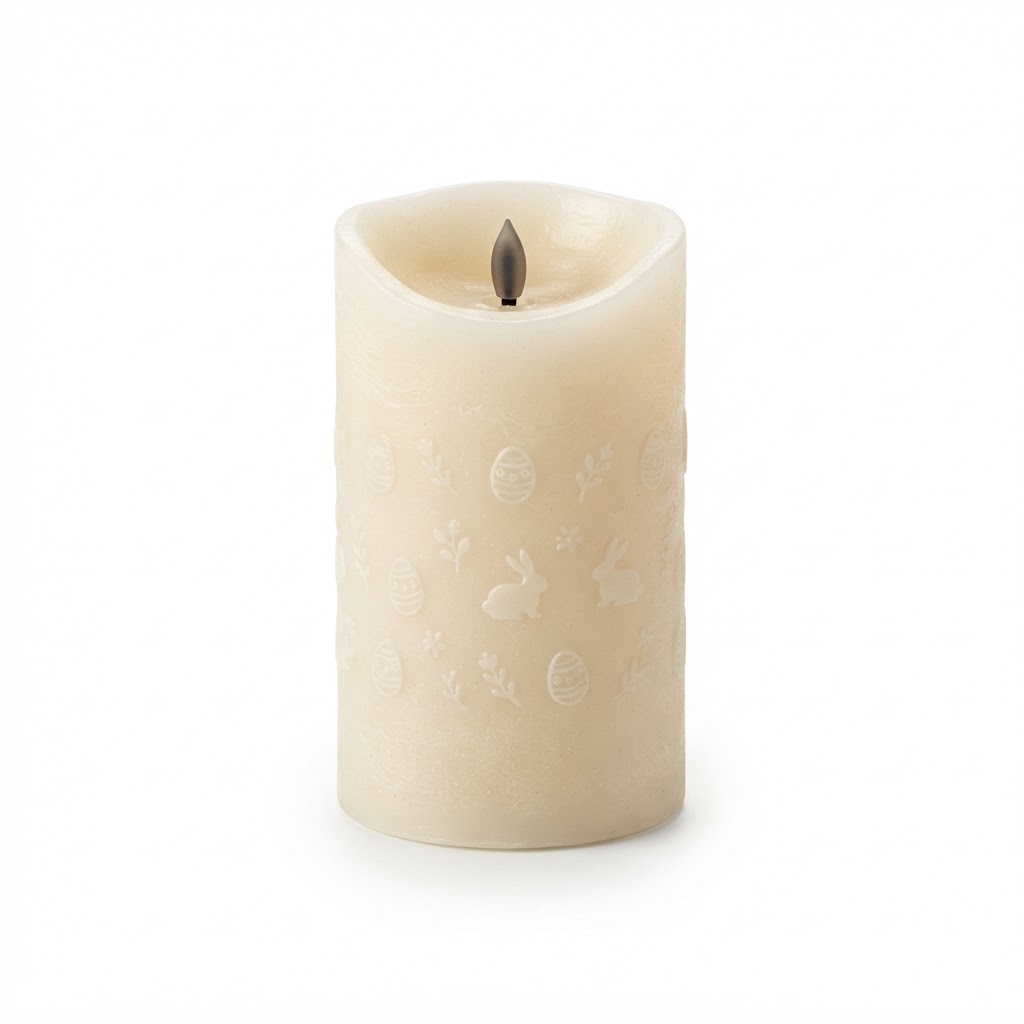 Soft Glow LED Pillar Candle