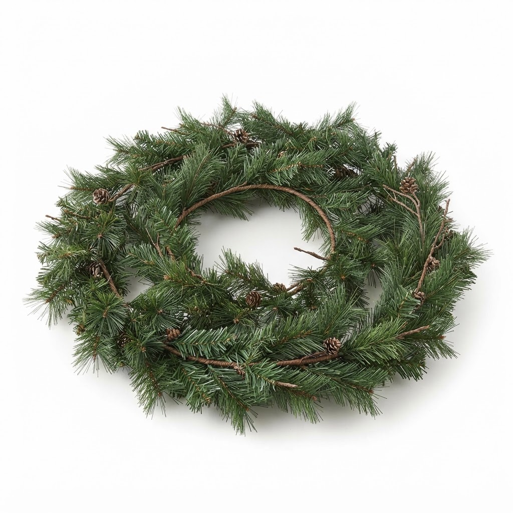 Faux Pine Garland