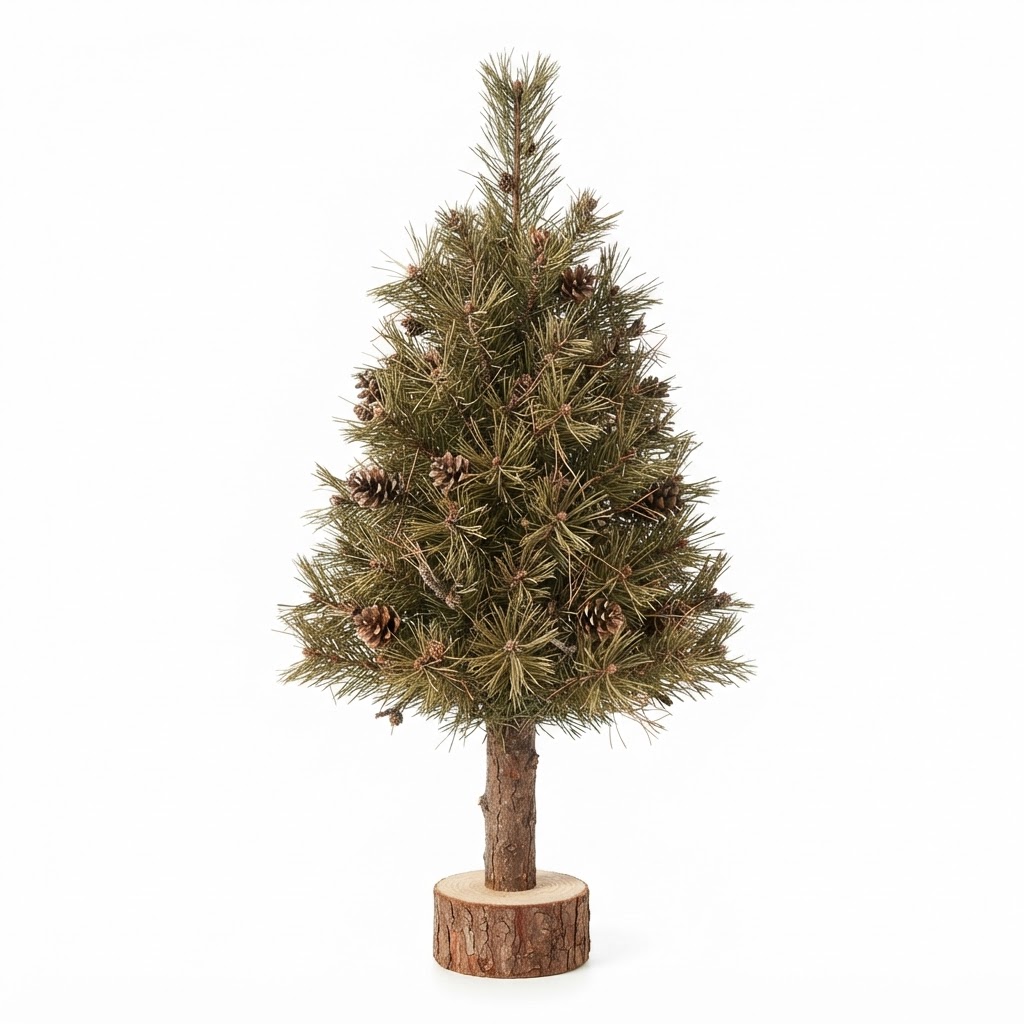 Natural Pine Mini Christmas Tree