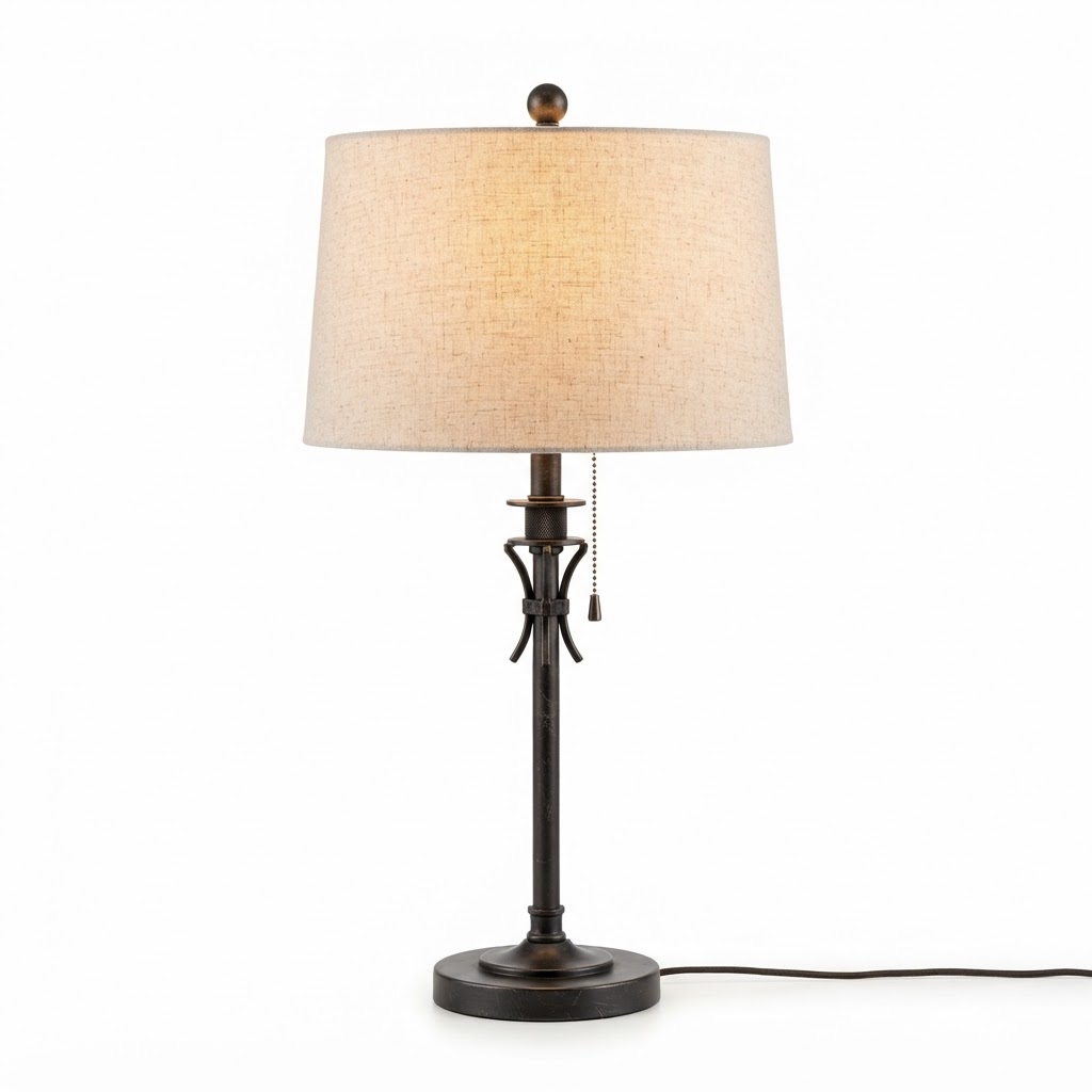 Metal Table Lamp