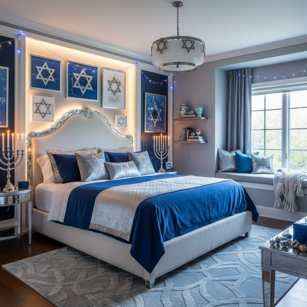 Glam Hanukkah Child Bedroom (Boy)