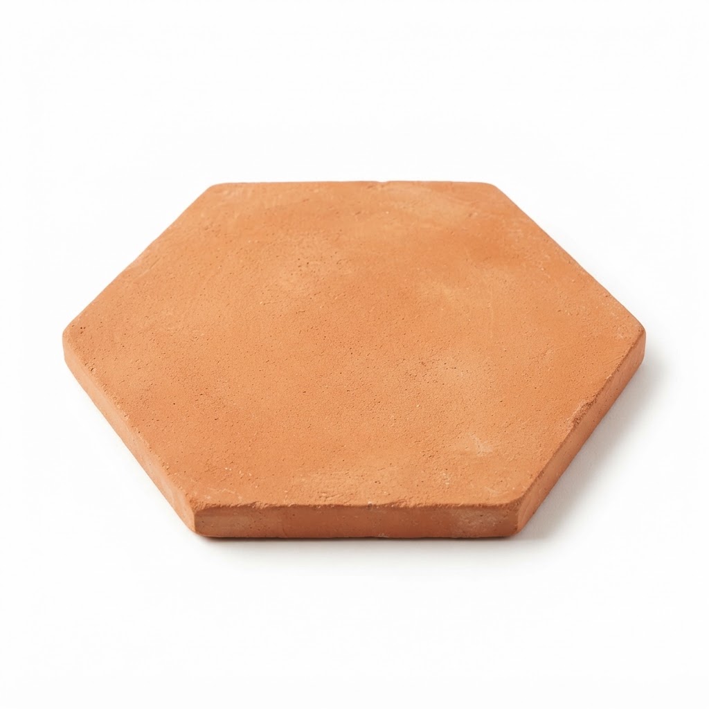 Terracotta Hexagon Floor Tiles