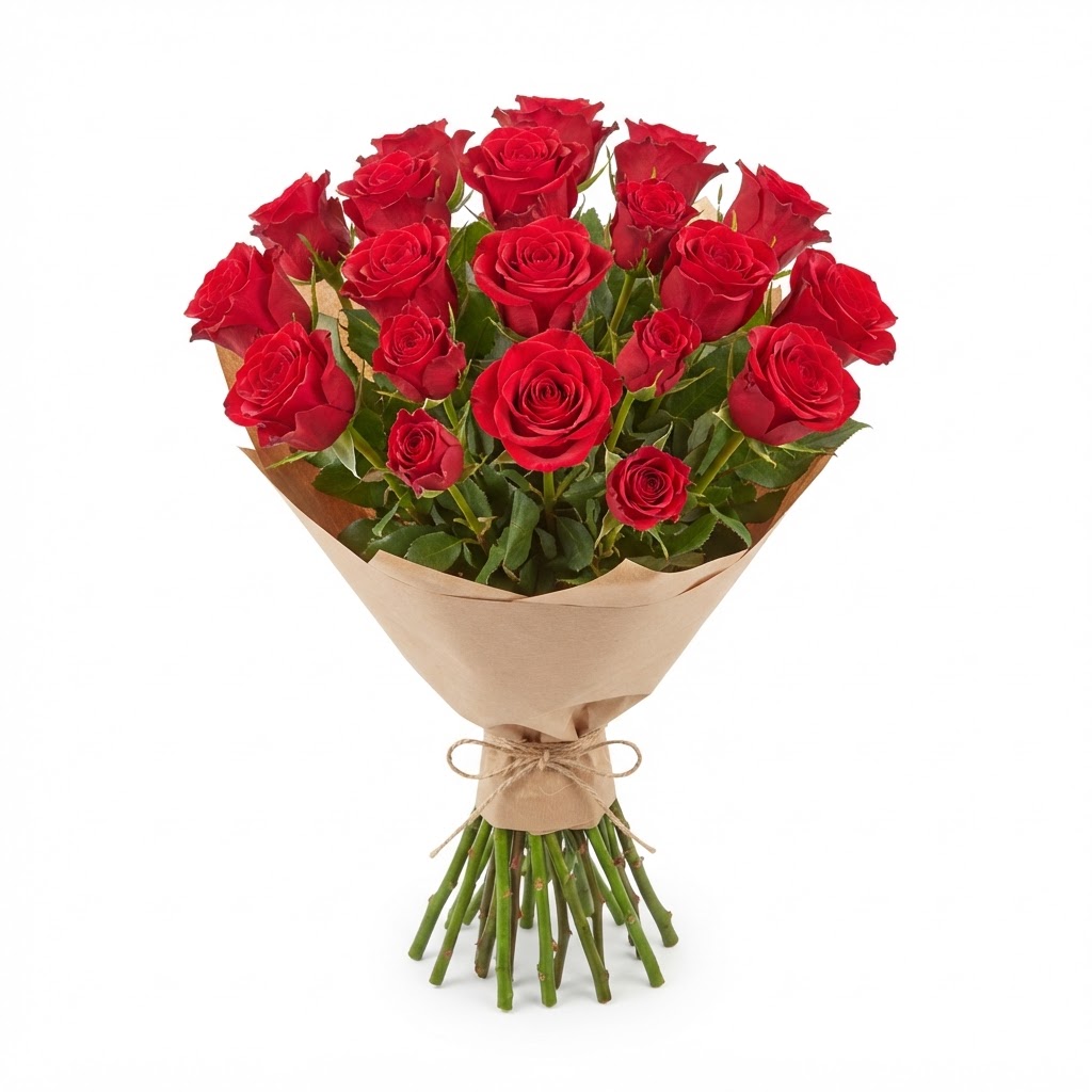Red Rose Floral Bouquet