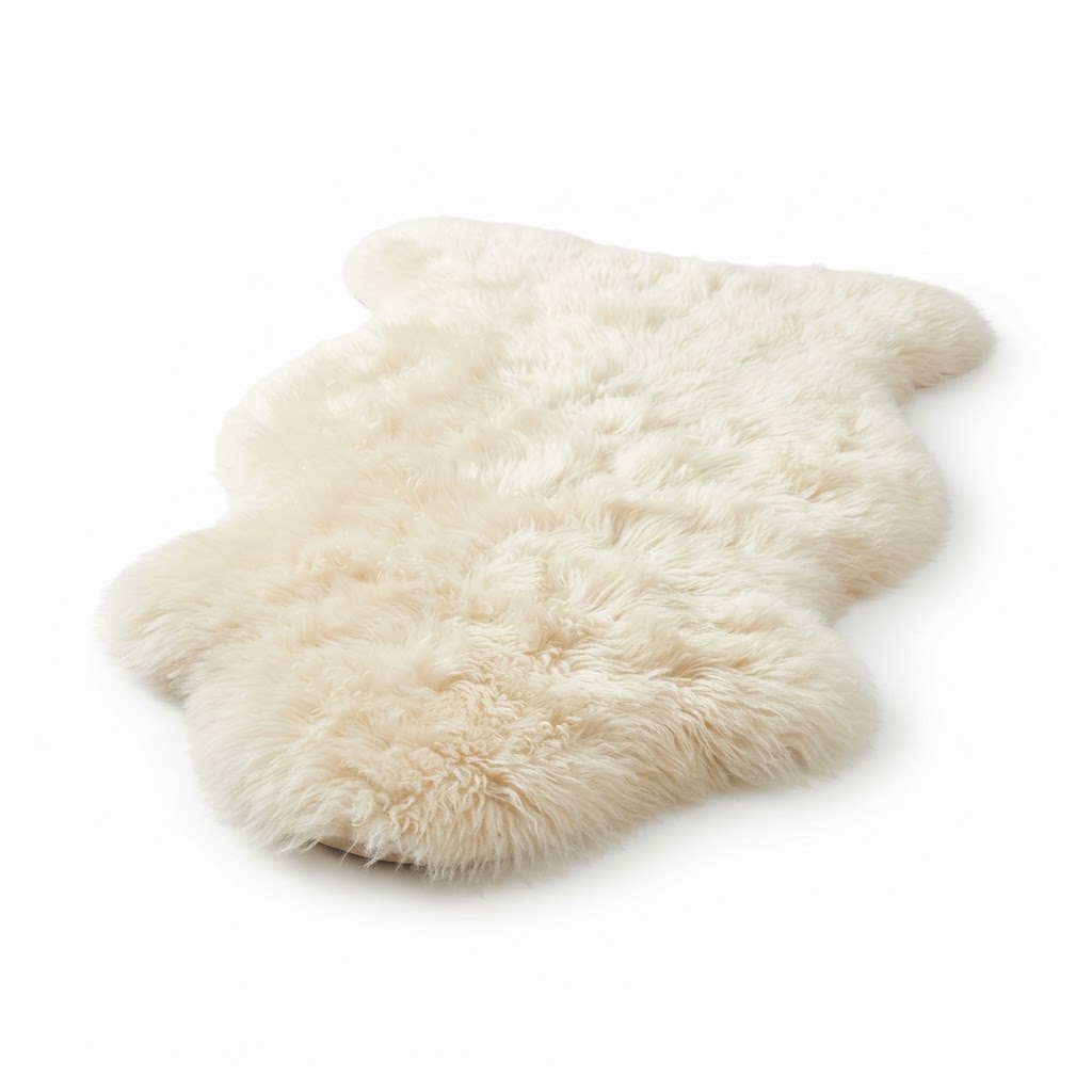 Faux Sheepskin Area Rug