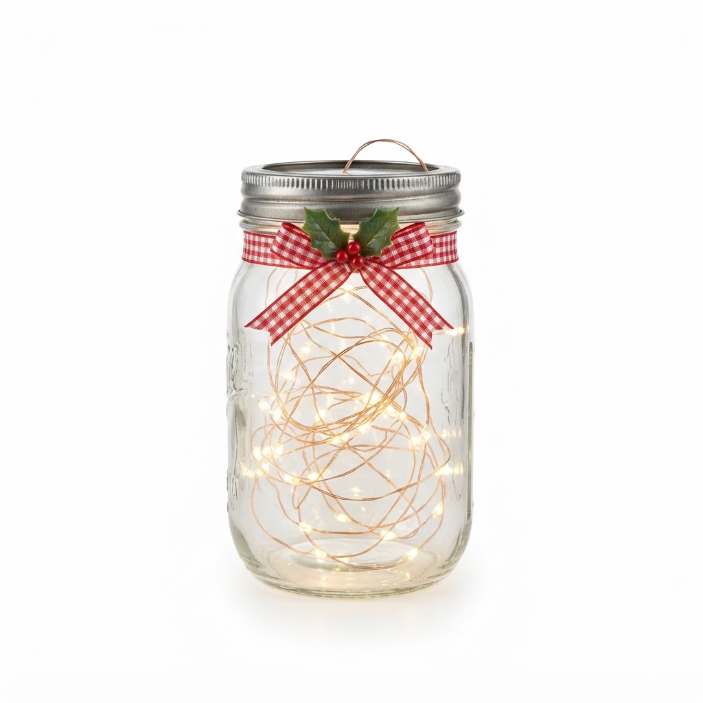 Glass Jar Fairy Light Set