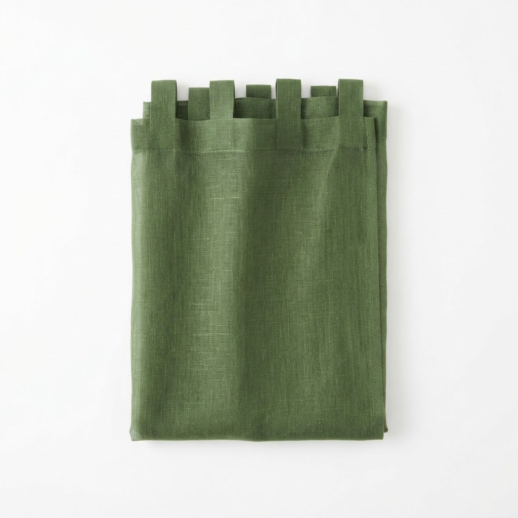 Linen Sheer Window Curtains