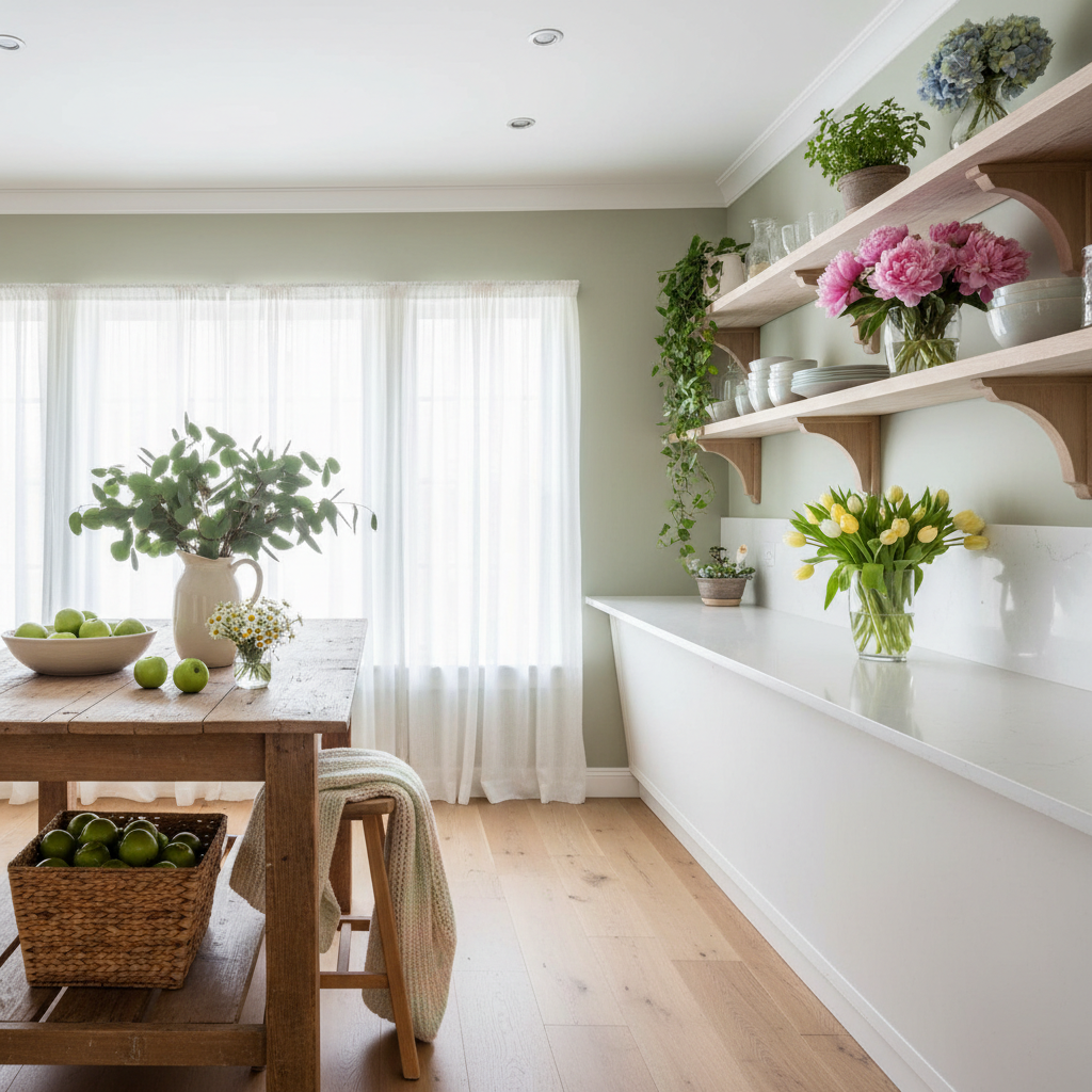 Country Spring Kitchen