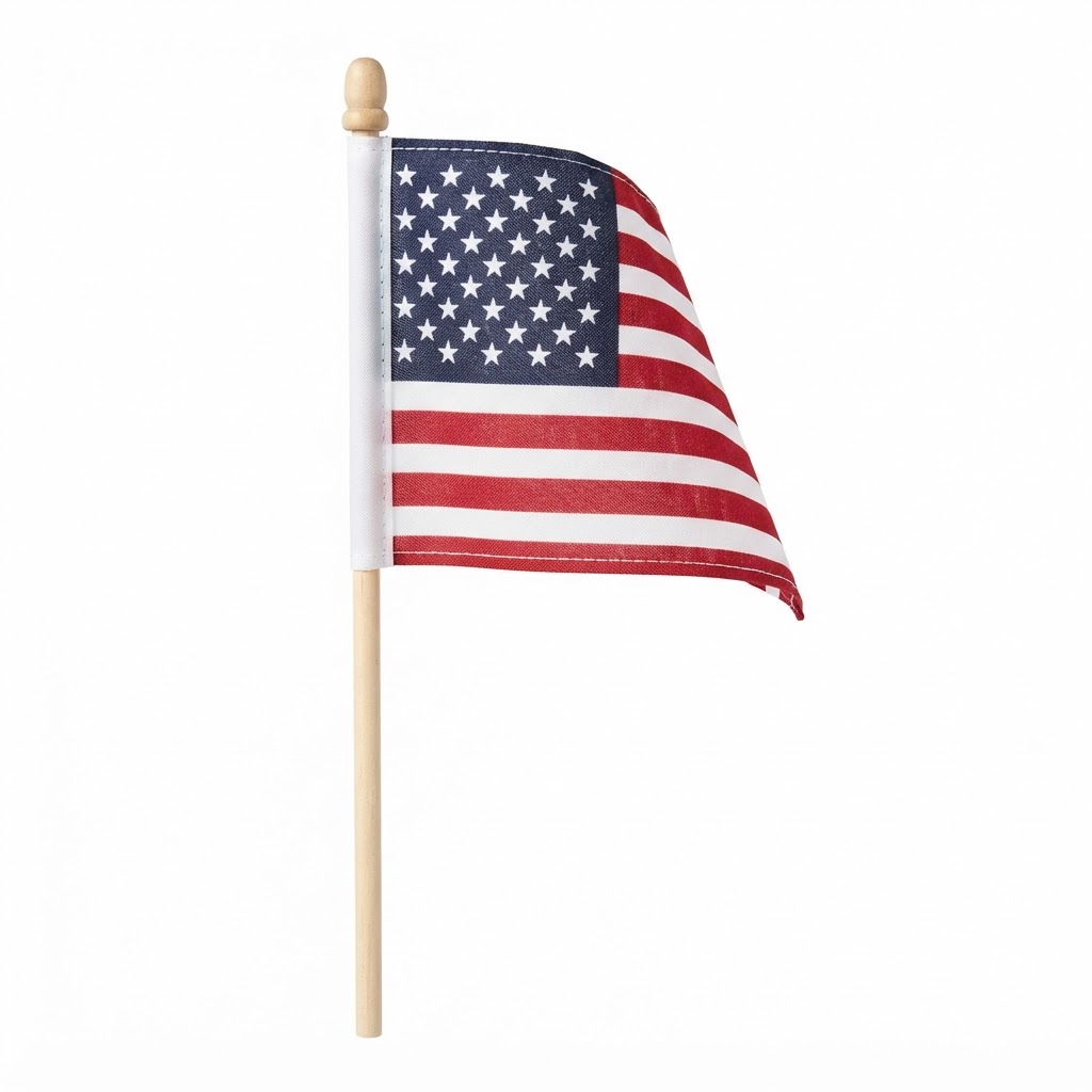 Mini American Handheld Flags