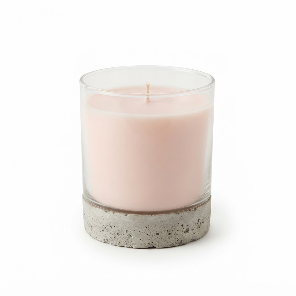 Fragrant Rose Scented Soy Candle