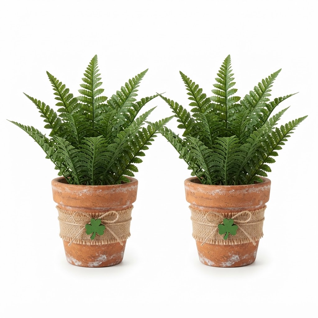 Potted Fern Set