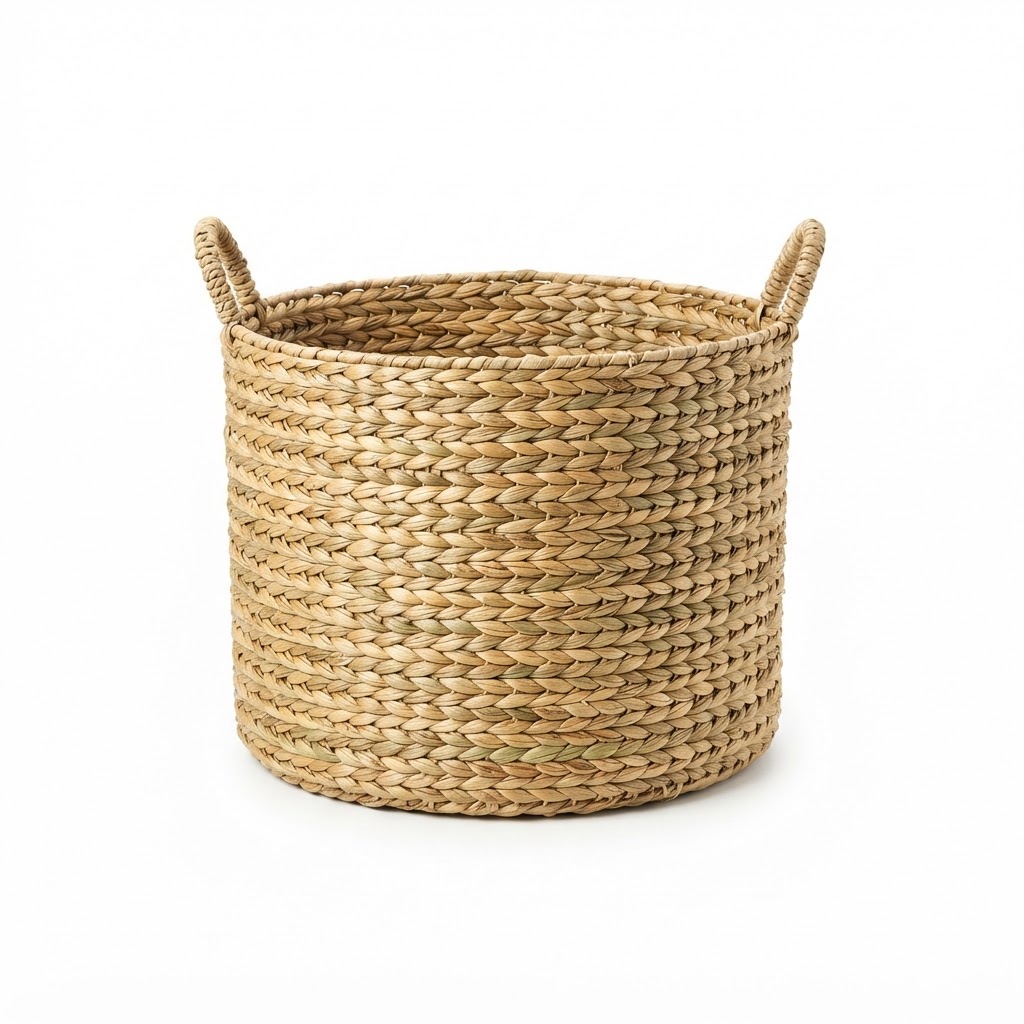 Woven Seagrass Storage Basket