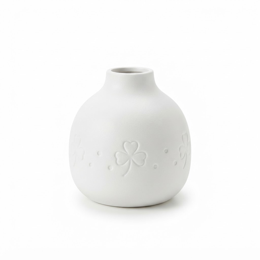 White Ceramic Vase