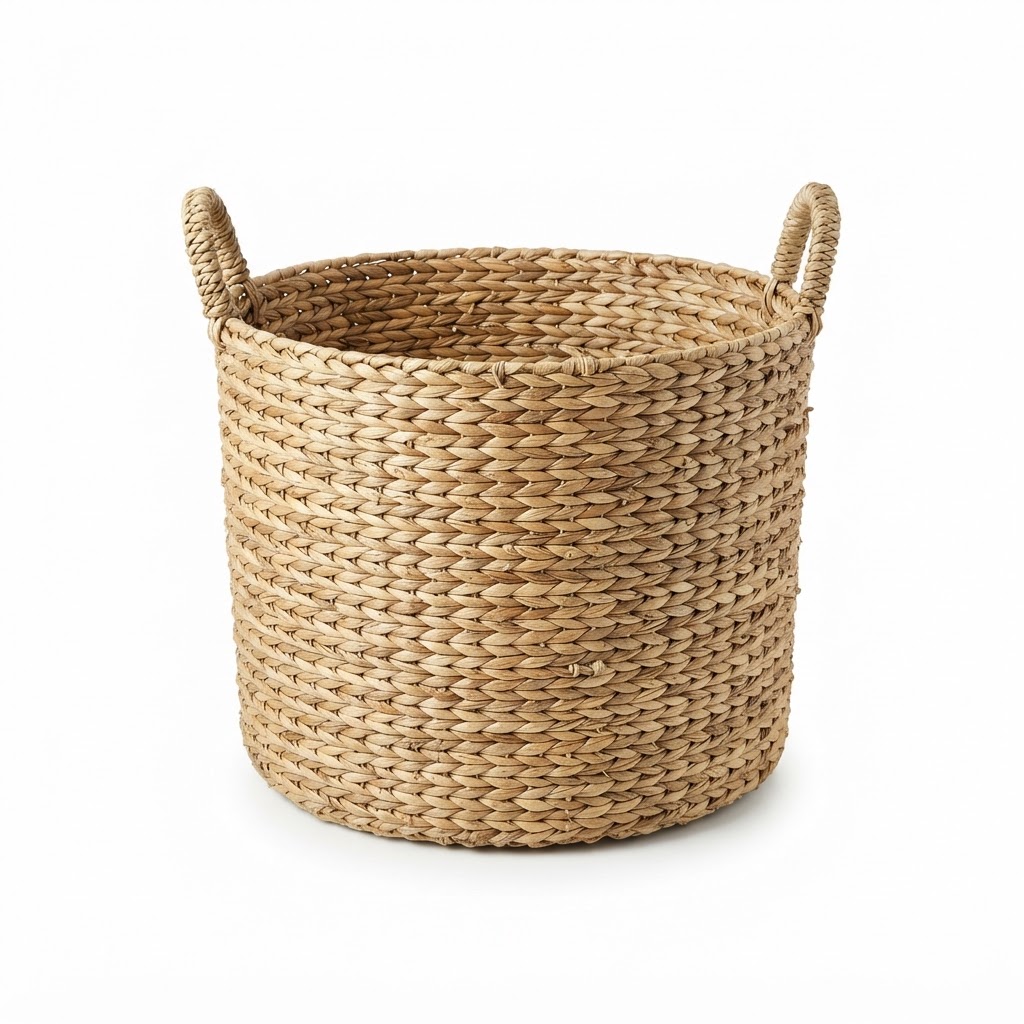 Woven Seagrass Storage Basket