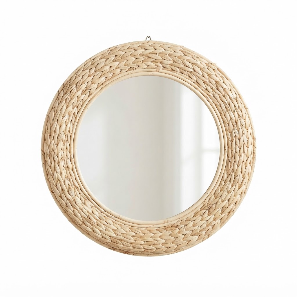 Large Round Wall Mirror