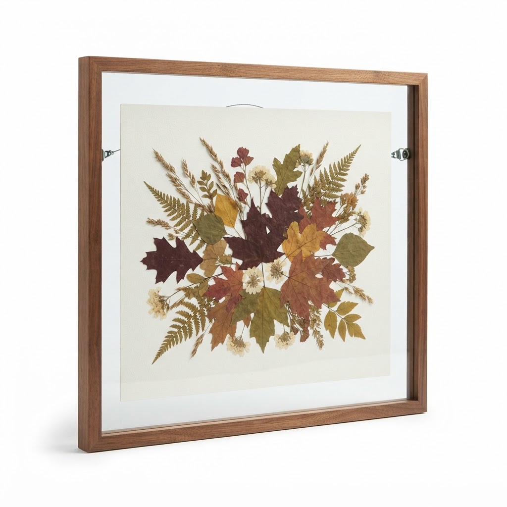 Transitional Pressed Botanical Wall Art
