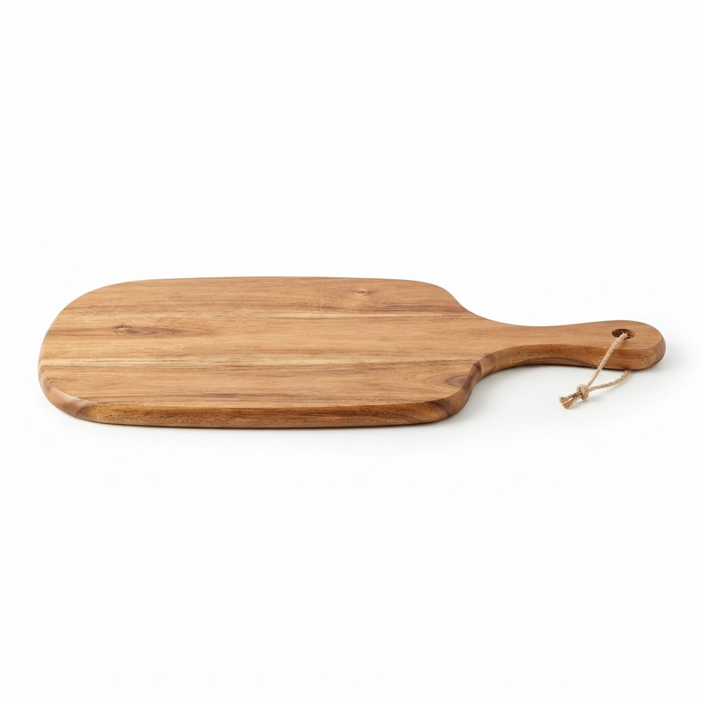 Natural Wood Paddle Serving Board