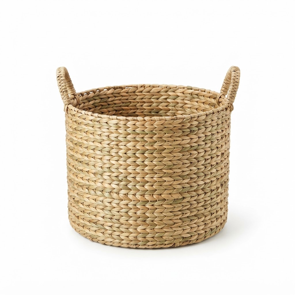 Woven Seagrass Storage Basket