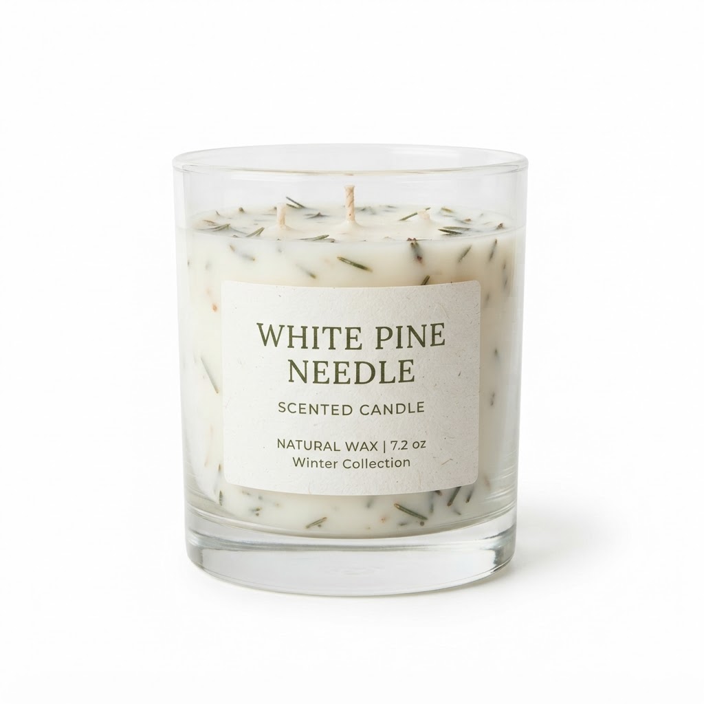 White Pine Needle Scented Candle