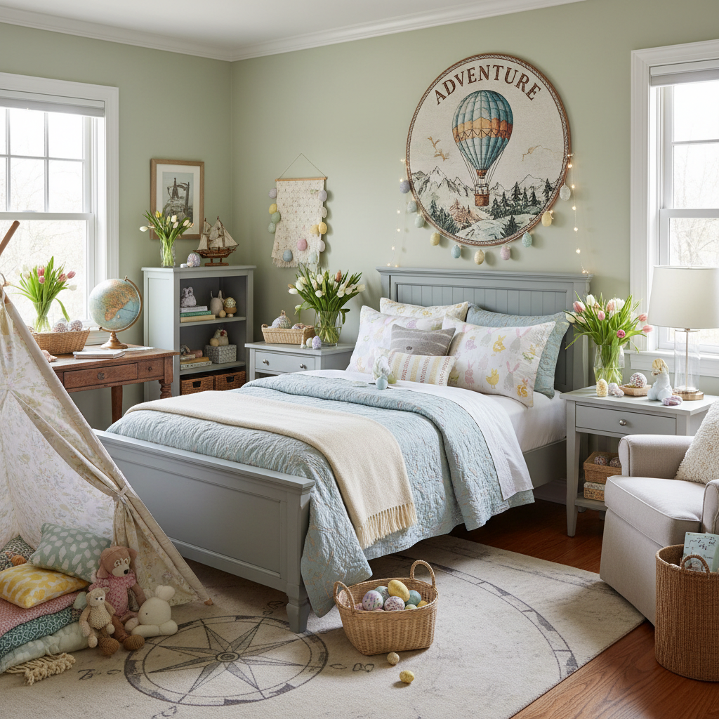 Transitional Easter Child Bedroom (Boy)