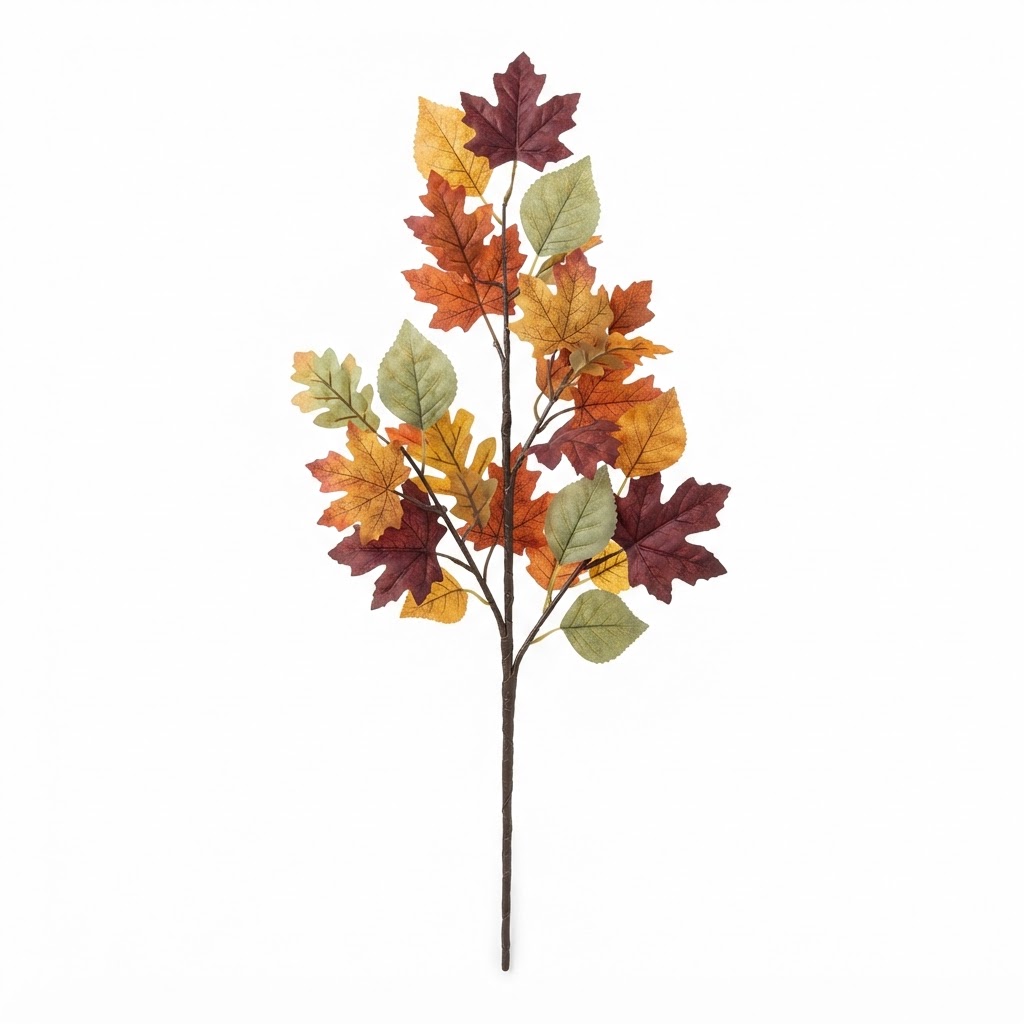 Faux Autumn Leaf Branches