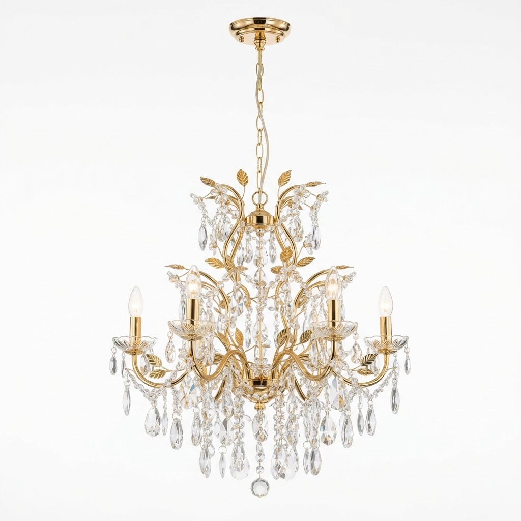 Spring Crystal Chandelier