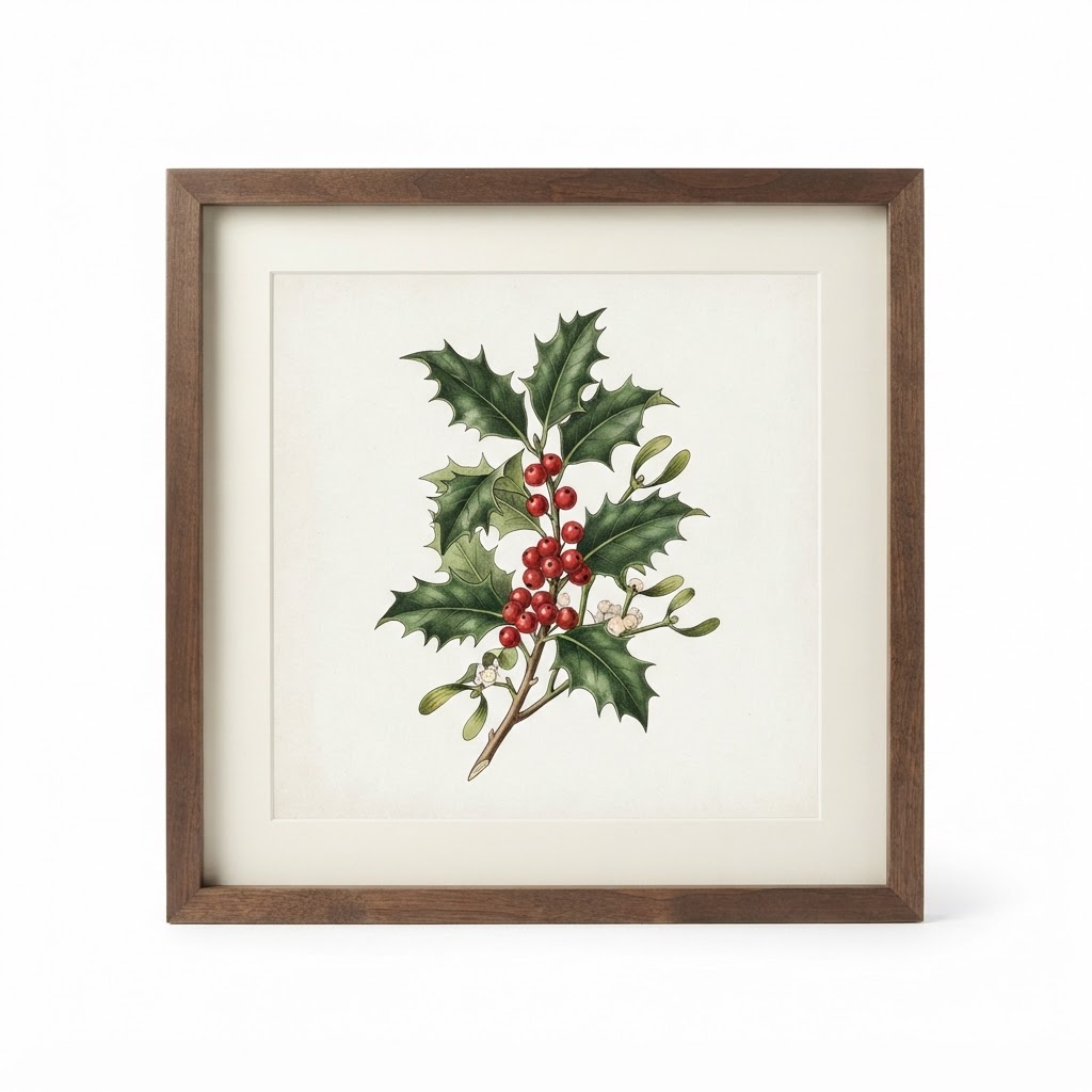 core Botanical Illustration Wall Art