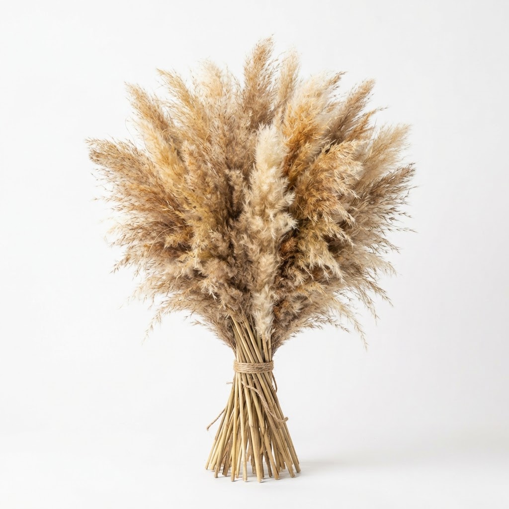 Dried Pampas Grass Fall Arrangement