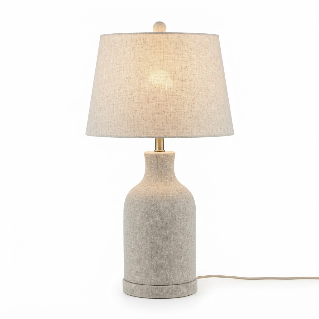 Linen Table Lamp