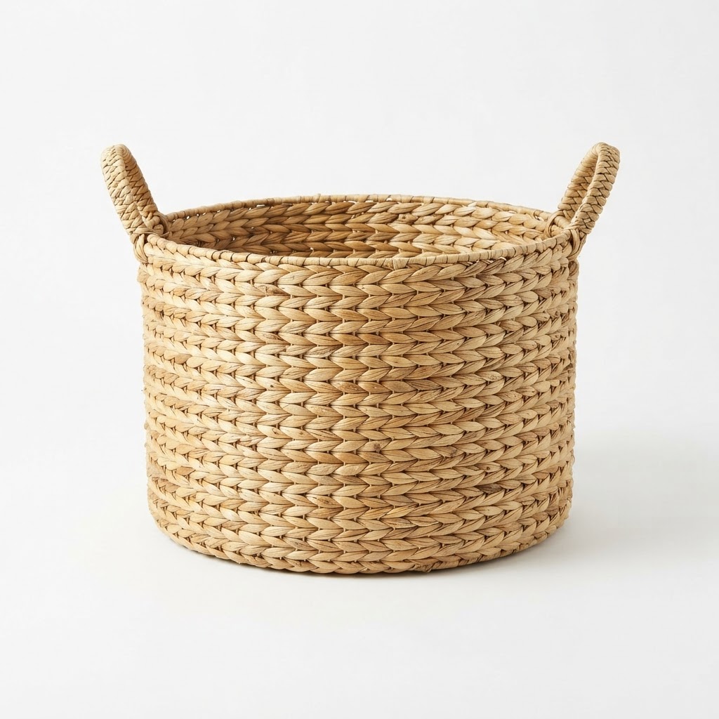 Woven Seagrass Storage Basket