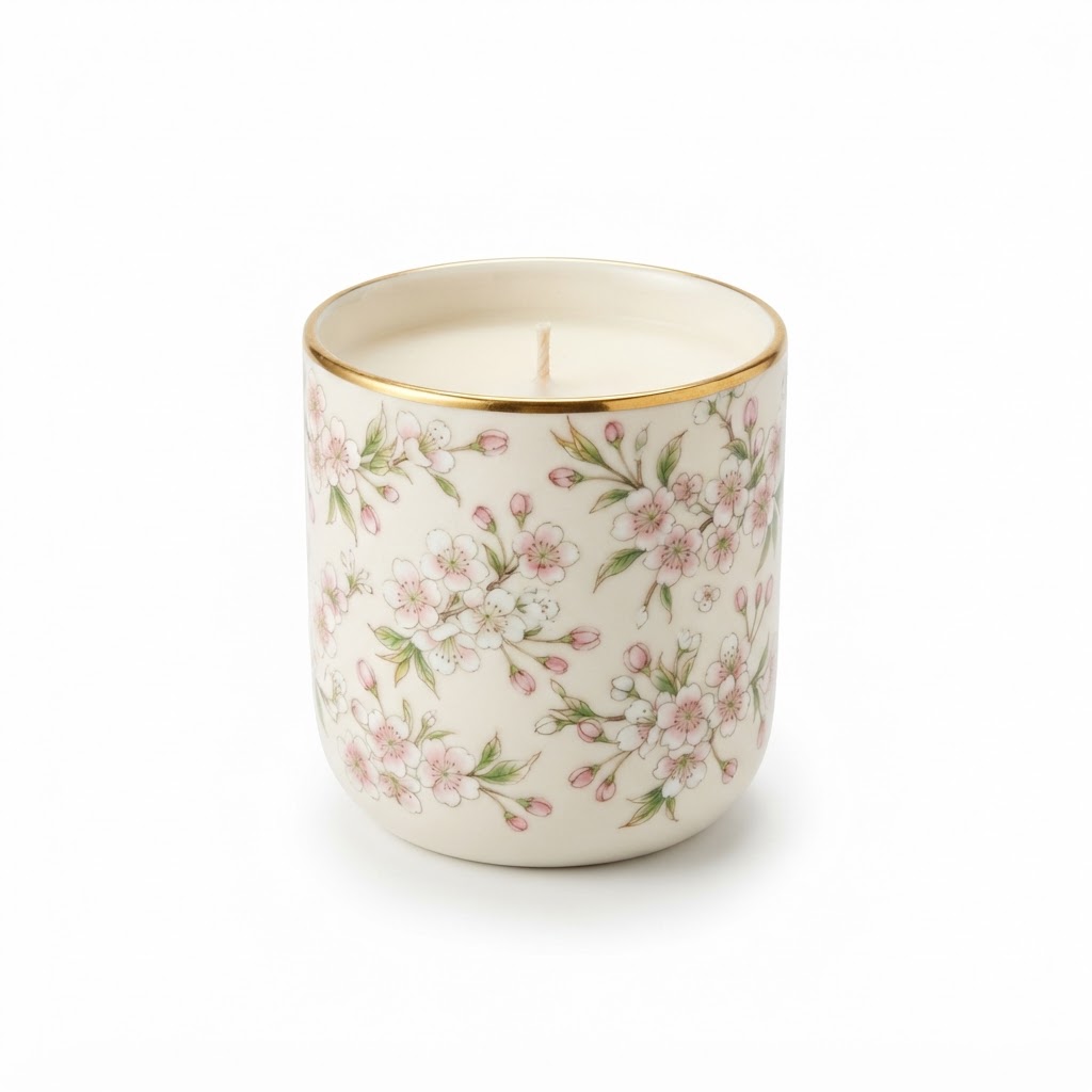 Soy Wax Spring Blossom Candle