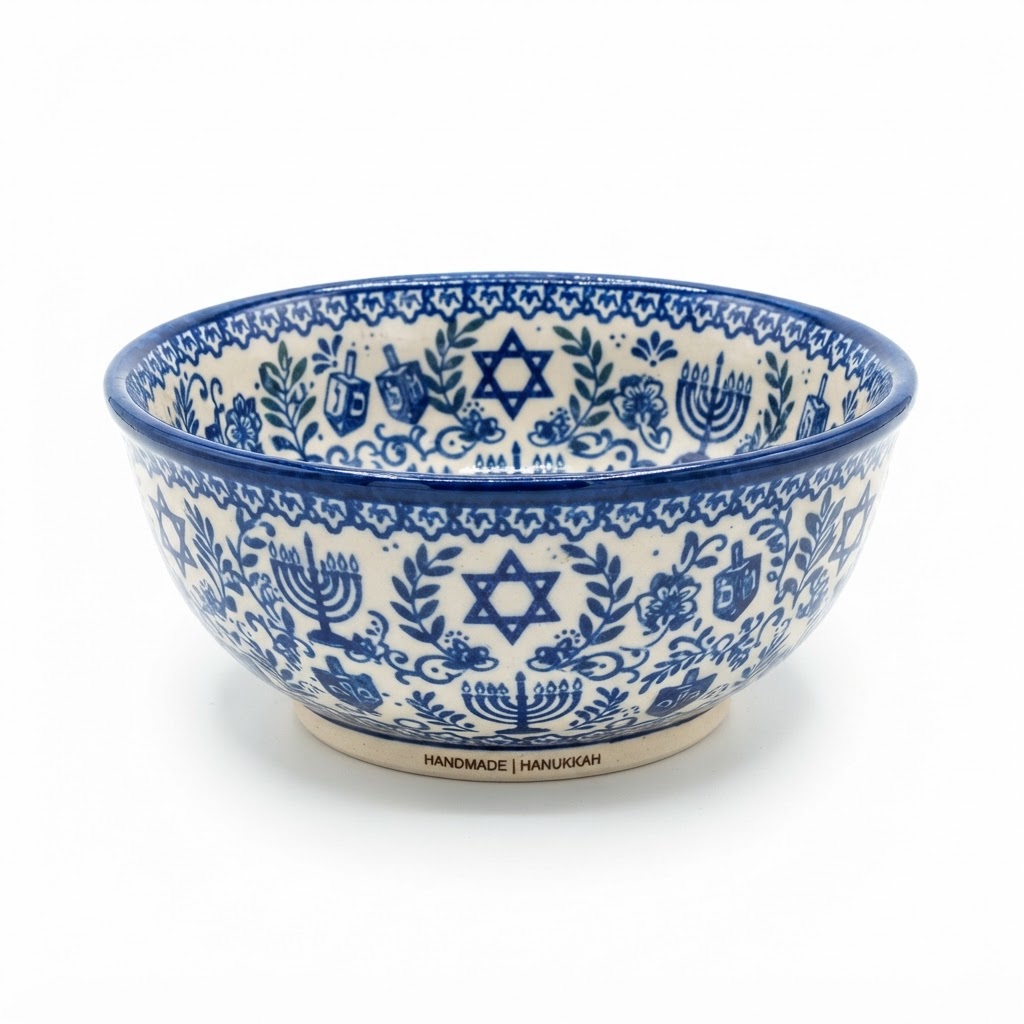 core Ceramic Blue and White Bowl