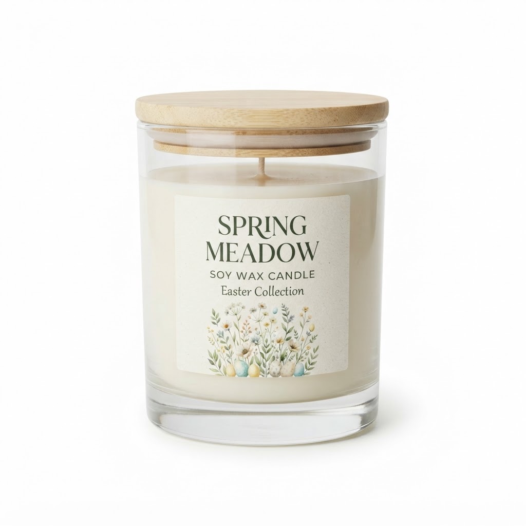 Soy Wax Spring Meadow Candle