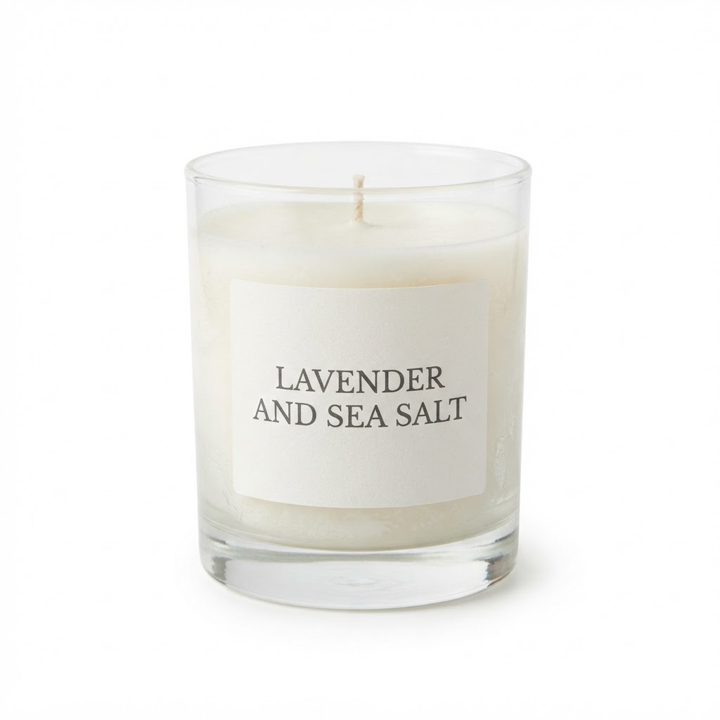 Lavender and Sea Salt Candle
