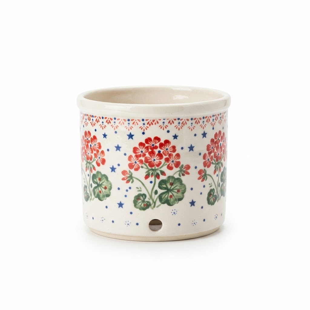 core Ceramic Geranium Planter